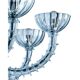 Venetian Cà Rezzonico Floral Gold Murano Style Glass Chandelier