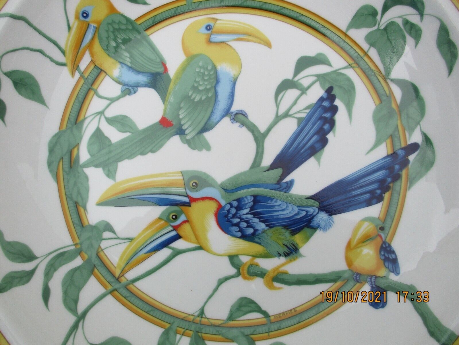 Hermes porcelain dish