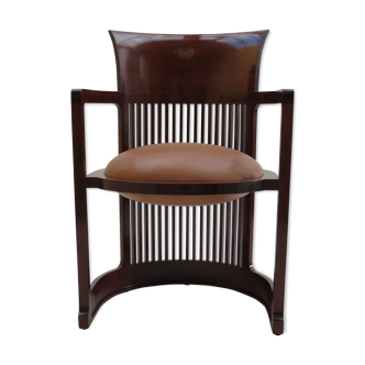 1980s Barrel 606 Taliesin Chair Frank Lloyd Wright for Cassina
