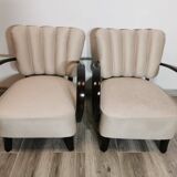 Armchairs by Jindřich Halabala, 1950s, Set of 2