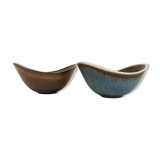 Mid-century pair of bowls by Rörstrand Sweden by Gunnar Nylund, 1950s.