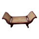 Anglo-Indian wicker bench