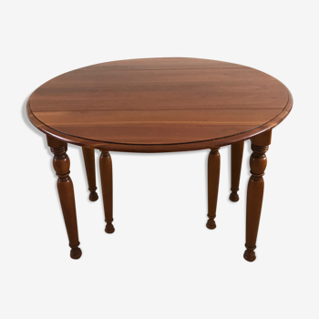 Cherry dining table 110cm stretchable up to 310cm