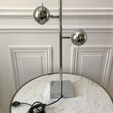 Modular eyeball lamp chrome 70s-80s
