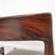 Set of four rosewood dining chairs by Lubke, Germany 1960's