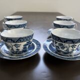 6 Tasses porcelaine de Chine