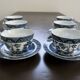 6 Tasses porcelaine de Chine