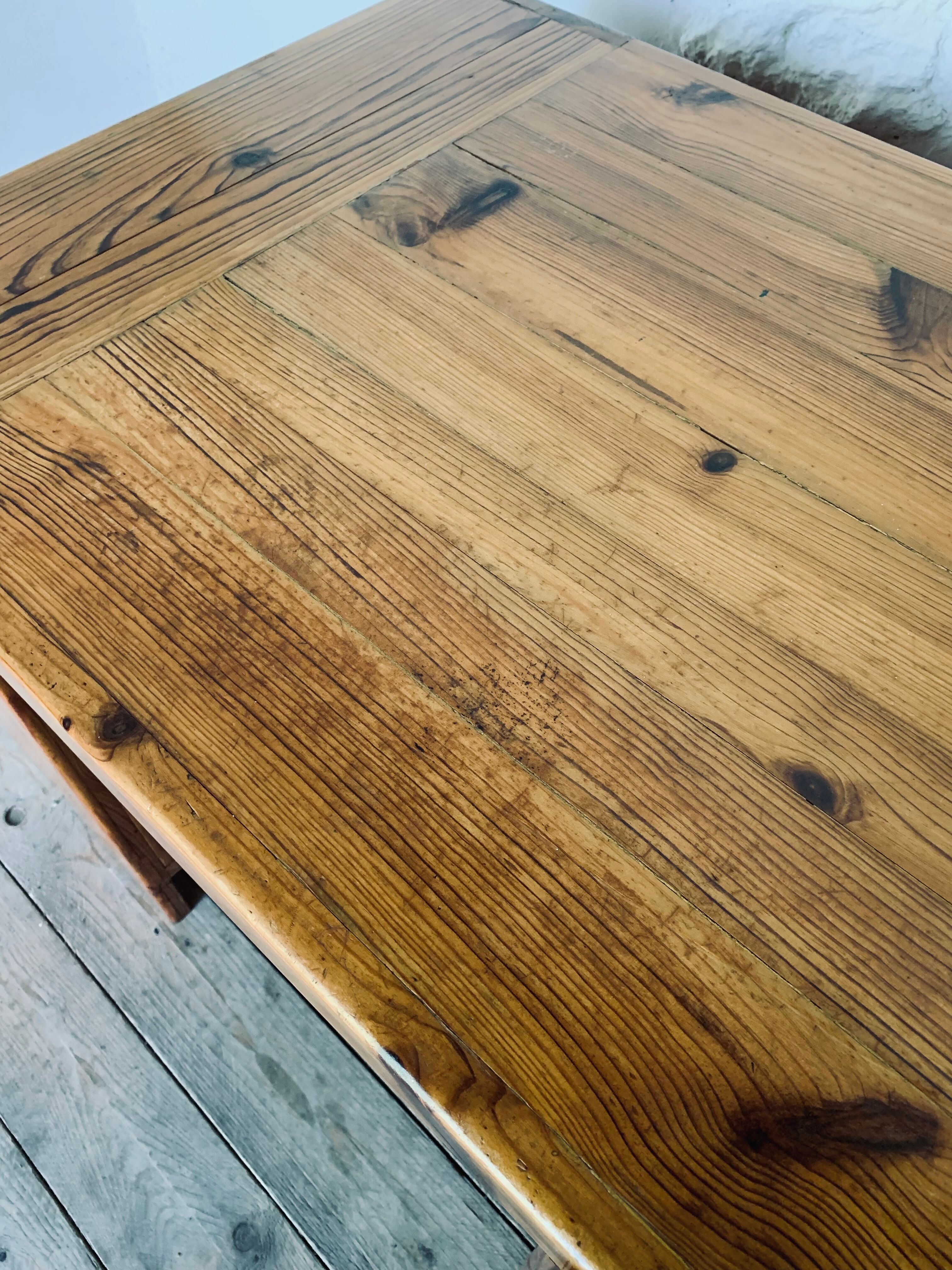 Vintage pine desk home style Regain