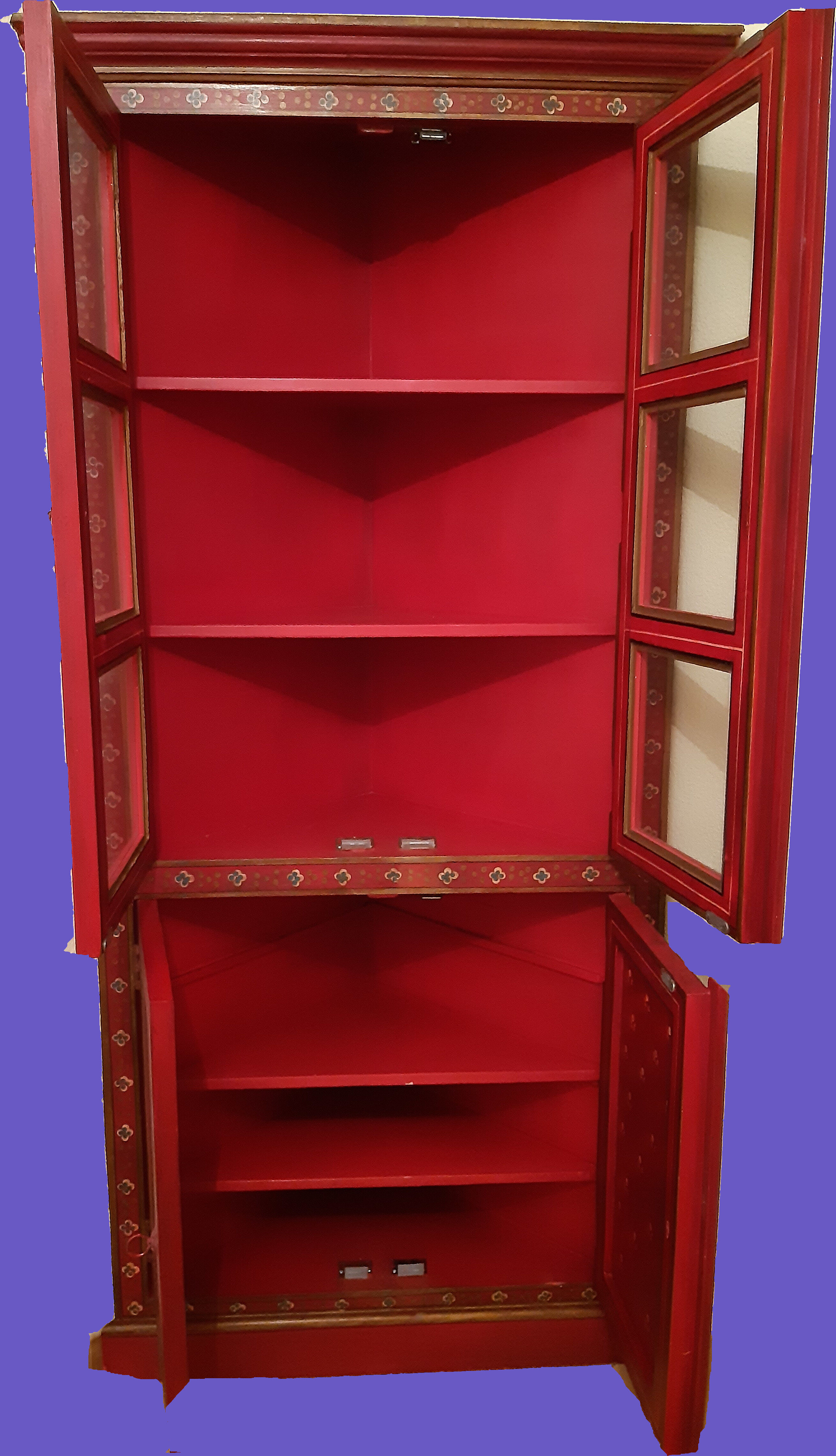 Indian red wood notch