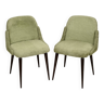 Paire de chaises Moumoute des années 60.