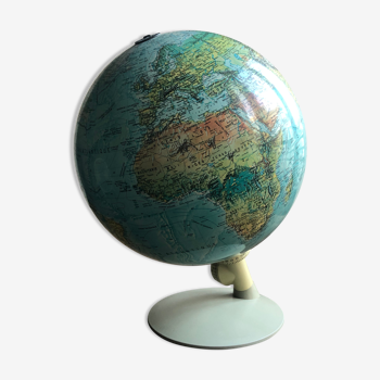 Globe - Scan Globe Denmark, world map