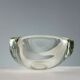 Vintage glass ashtray Barbini, Italy, 1980s-1990s
