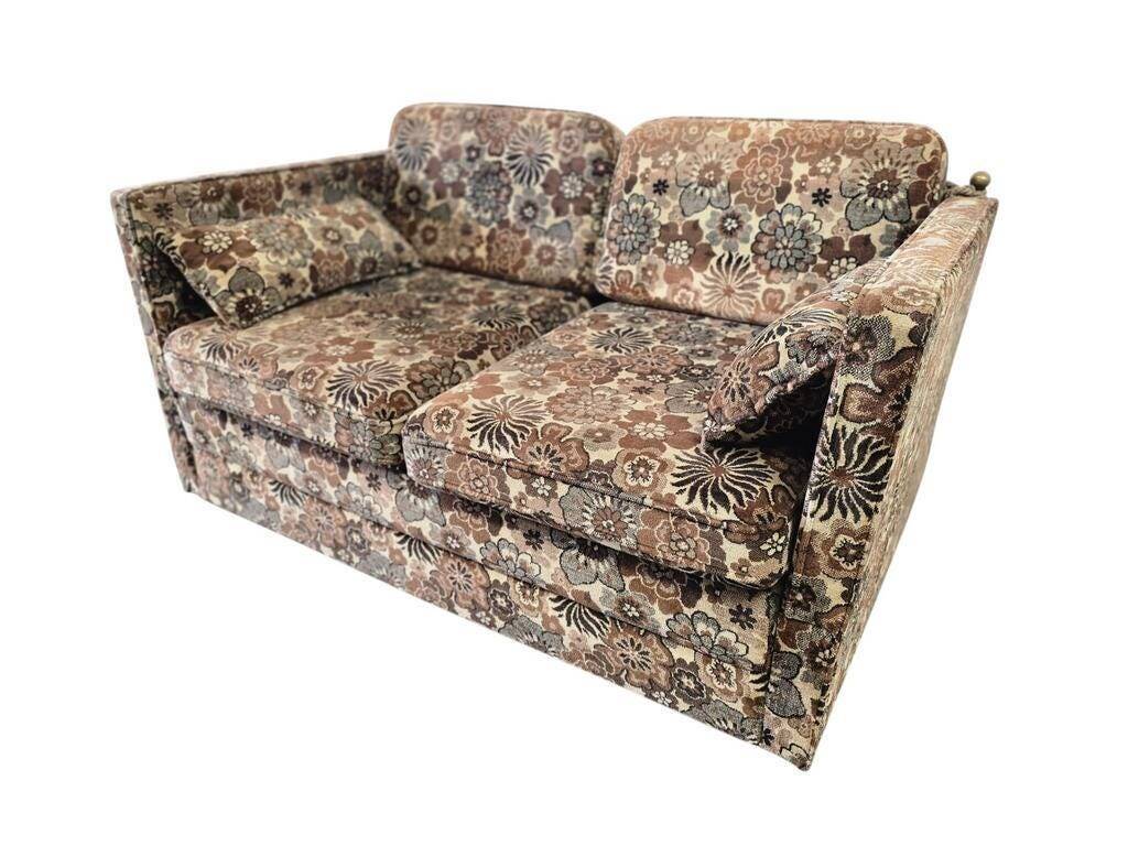 Canapé vintage des années 70 / canapé-lit / canapé