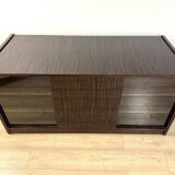 Art Deco “New York” double-sided desk – Macassar ebony veneer