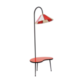 Lampadaire tripode avec tablette