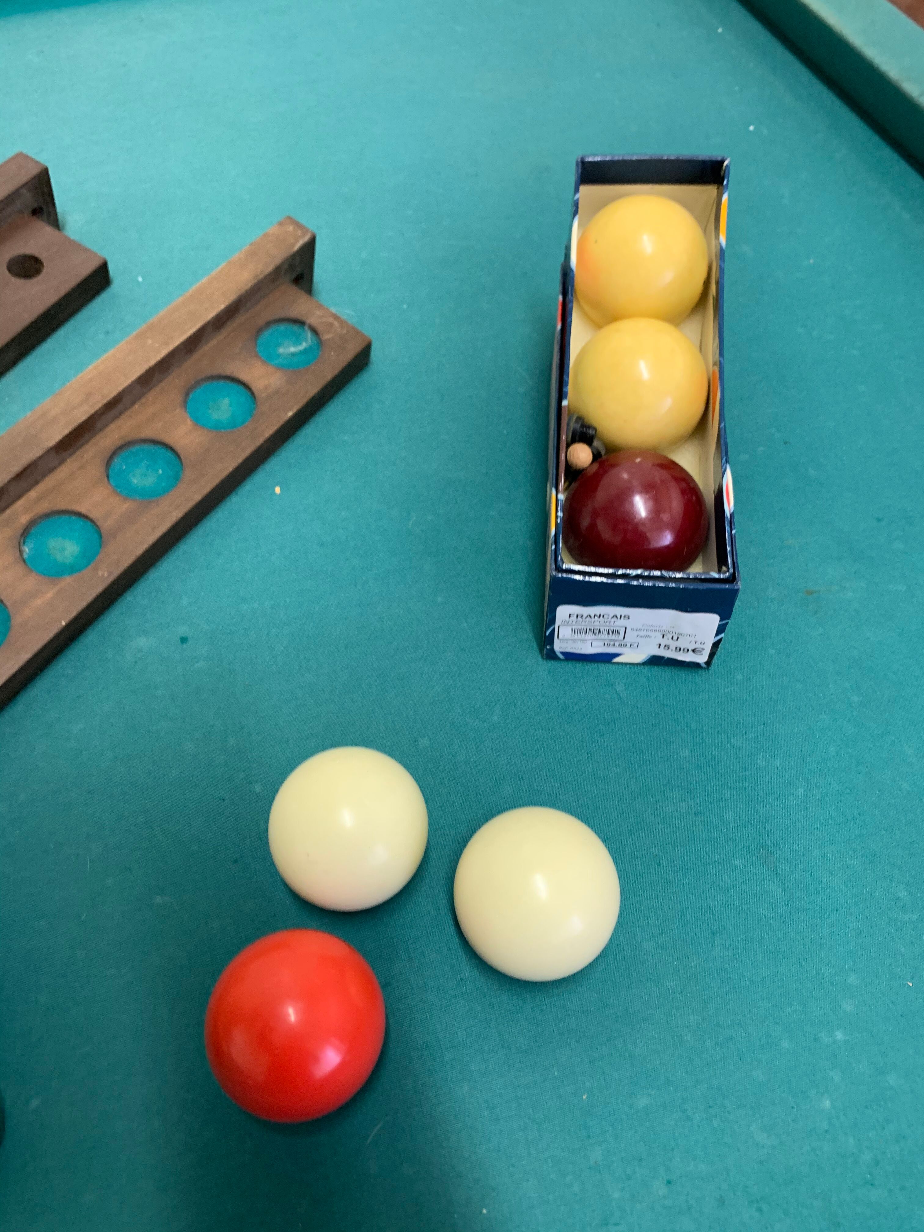 French Billard Full Chevillotte