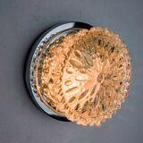 Wall lamp, blown glass, Germany, 1960