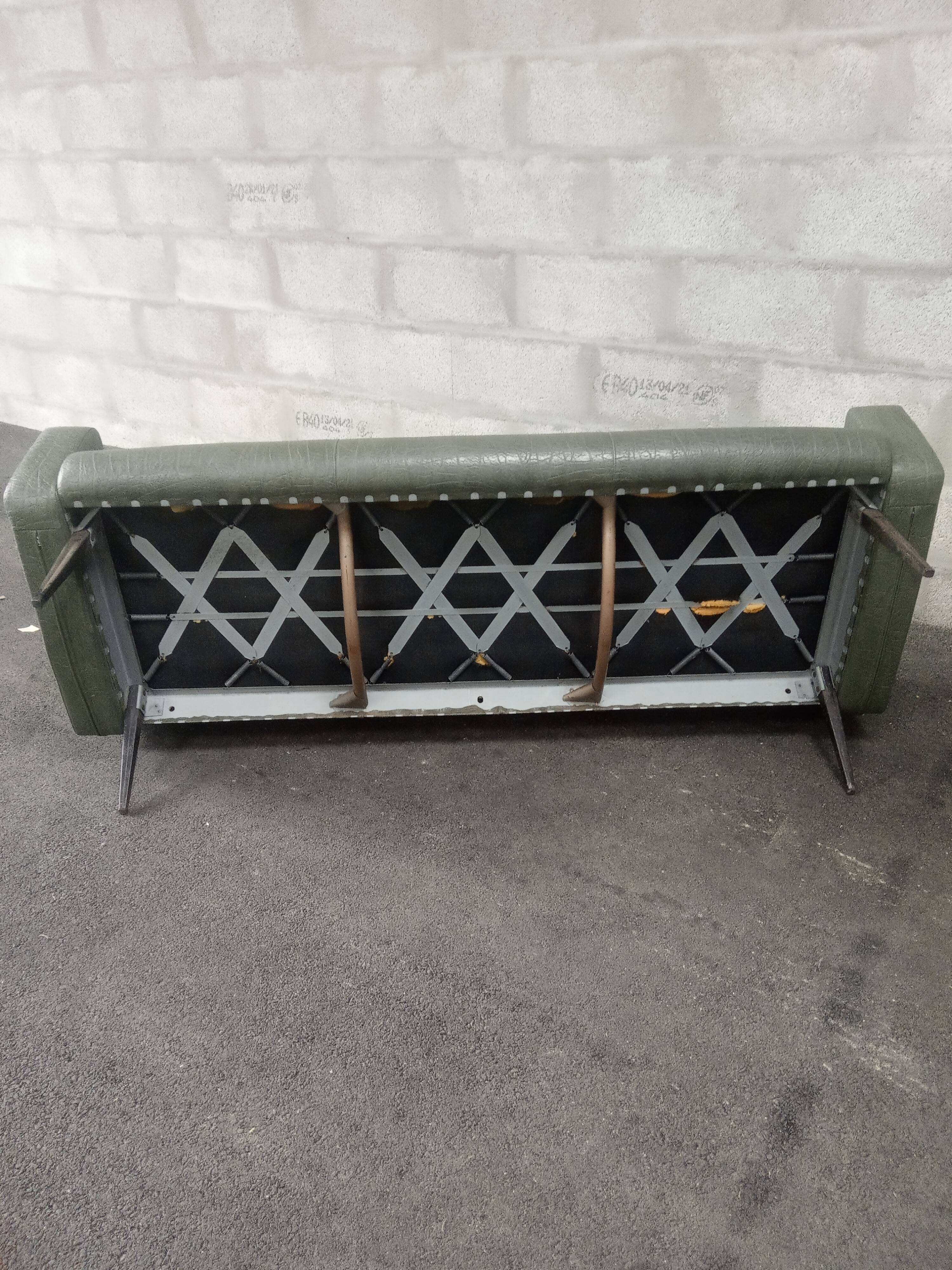 Vintage bench 50s 3 seats