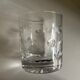 produit BHV 6 verres gobelets whisky en demi cristal taillé pois 1980