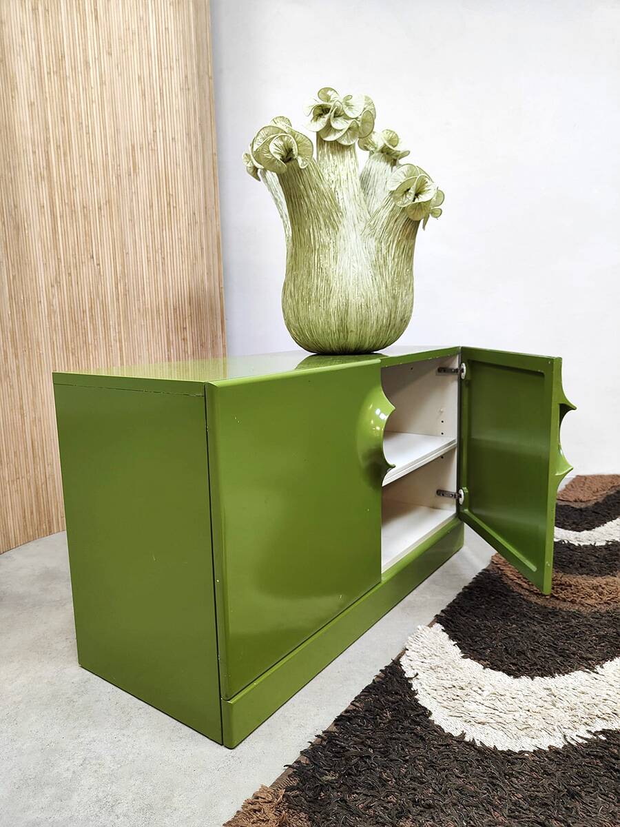 Vintage Space age chest of drawers sidetable