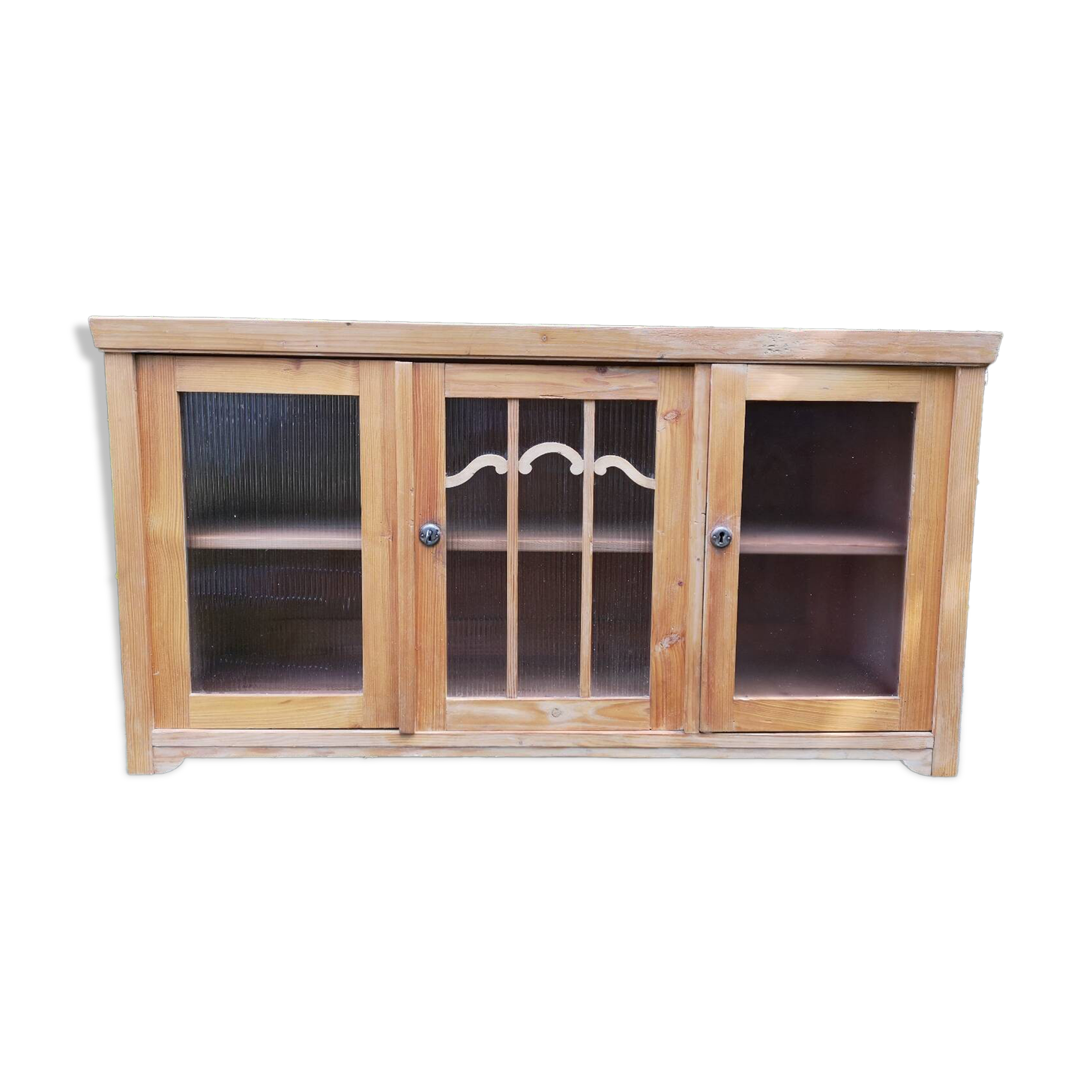 Tall unit, pine display case