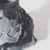 Vase-Pichet Art Nouveau En Étain