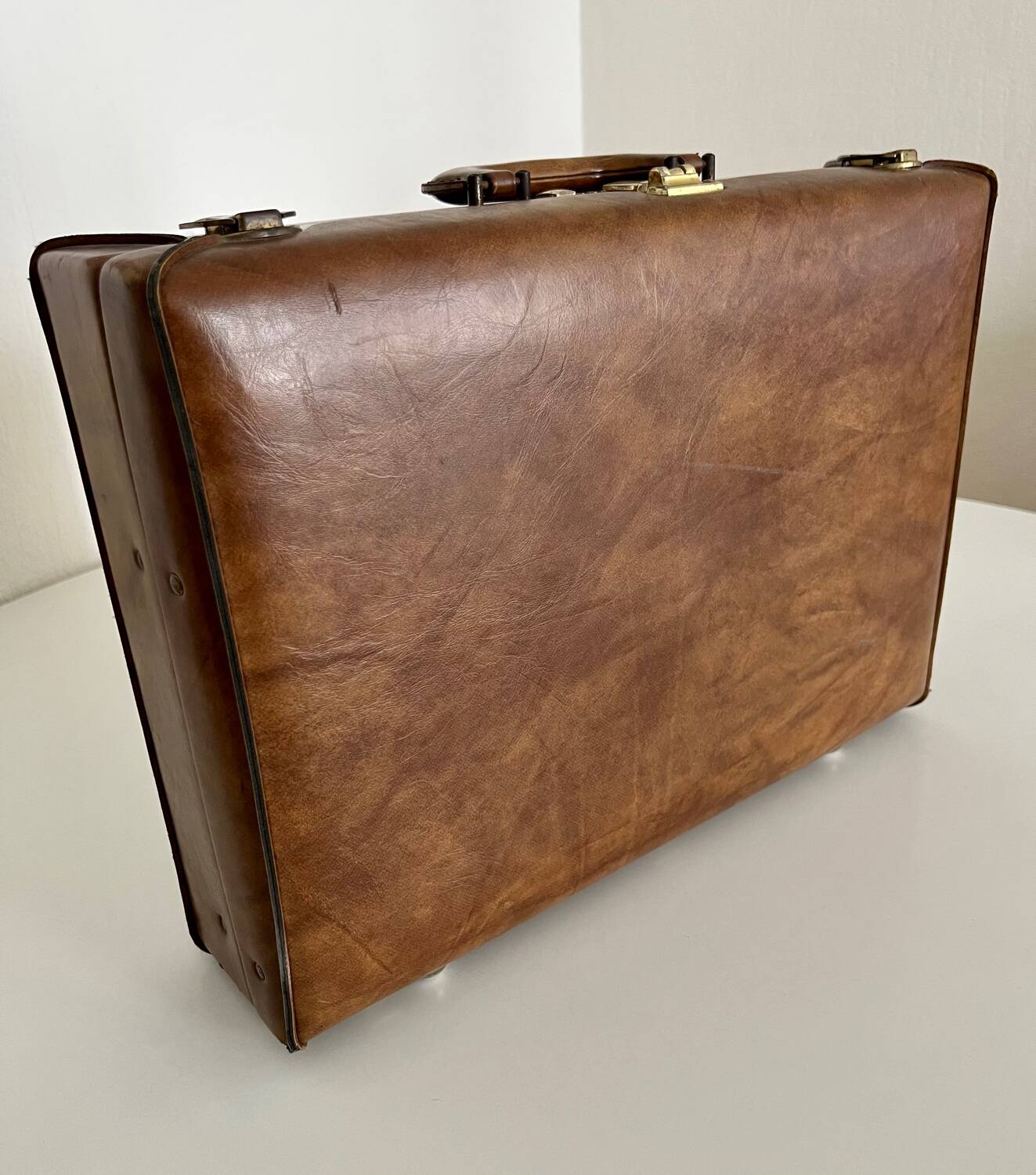 New Vintage Leather Briefcase