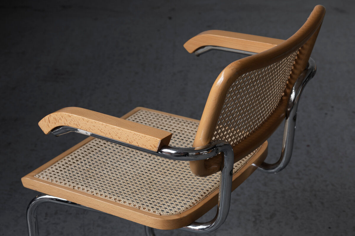Set of 4 ‘Cesca’ dining chairs Marcel Breuer, Italy, 1970’s