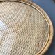 1960s rattan serving tray