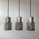 Lot 3 old vintage raak amsterdam suspensions