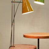 Yellow vice lamp 181-1326 Lidokov by Josef Hurka