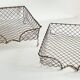 Stackable banks vintage brass wire