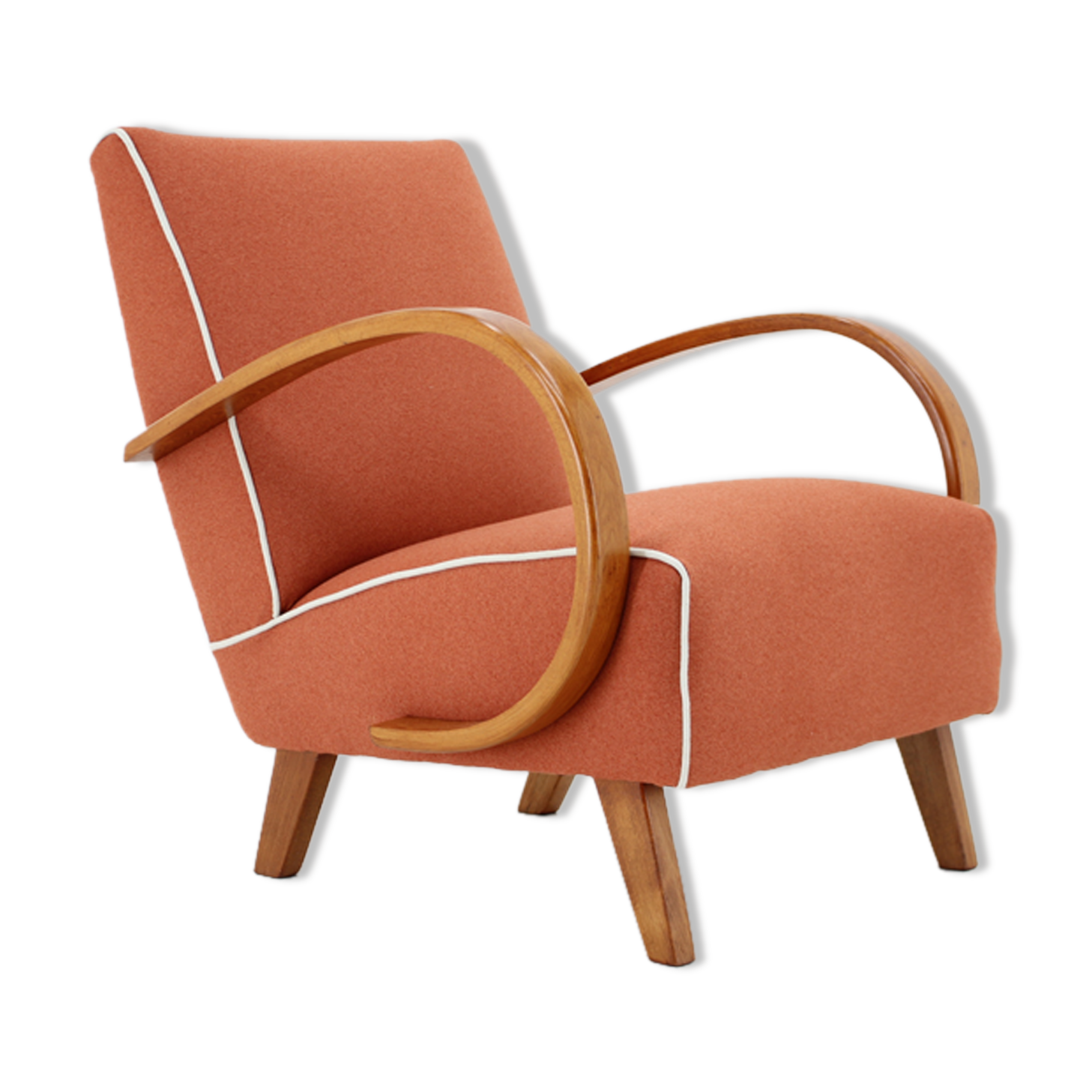 1950s Jindrich Halabala Armchair Czechoslovakia