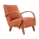 1950s Jindrich Halabala Armchair Czechoslovakia