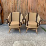 Mid-Century Lounge Chairs, 1950s Set of 2