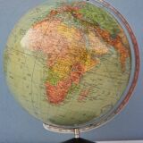 Earth globe 40s - 50s Art Deco - Columbus
