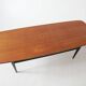 Table basse en teck scandinave 1970