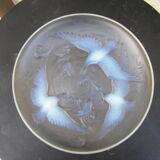 Verlys opalescent glass dish France