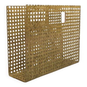 Porte-revues vintage - cannage