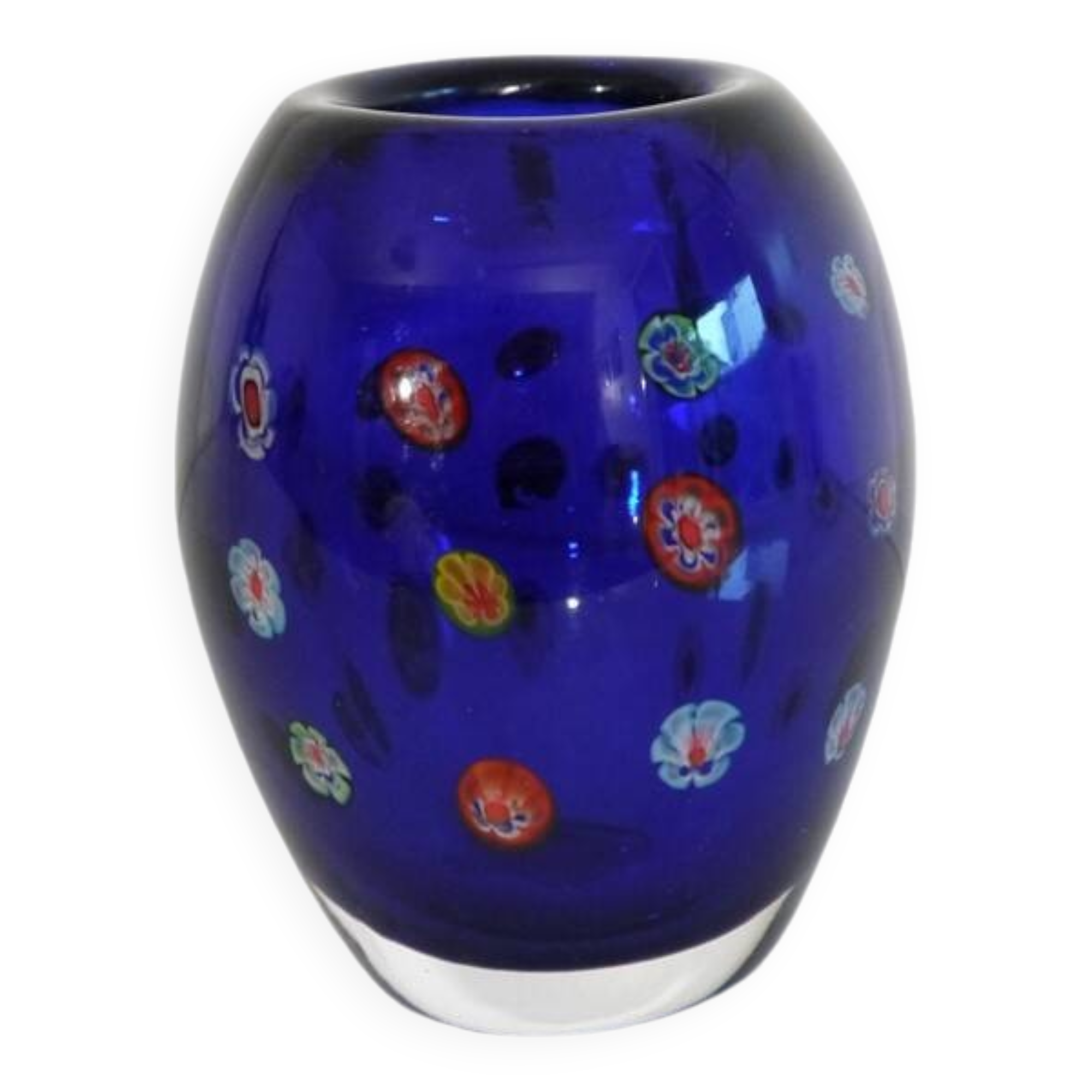 Vintage Murano Millefiori vase 1970