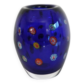 Vase vintage de murano Millefiori 1970