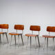 Four 1950 Revolt chairs by Design Friso Kramer
