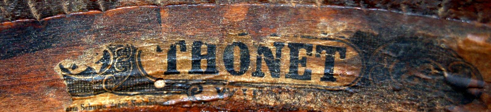 Thonet boutique bistro chair circa 1900