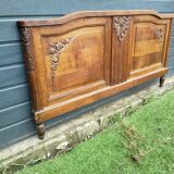 antique headboard from the 1930s