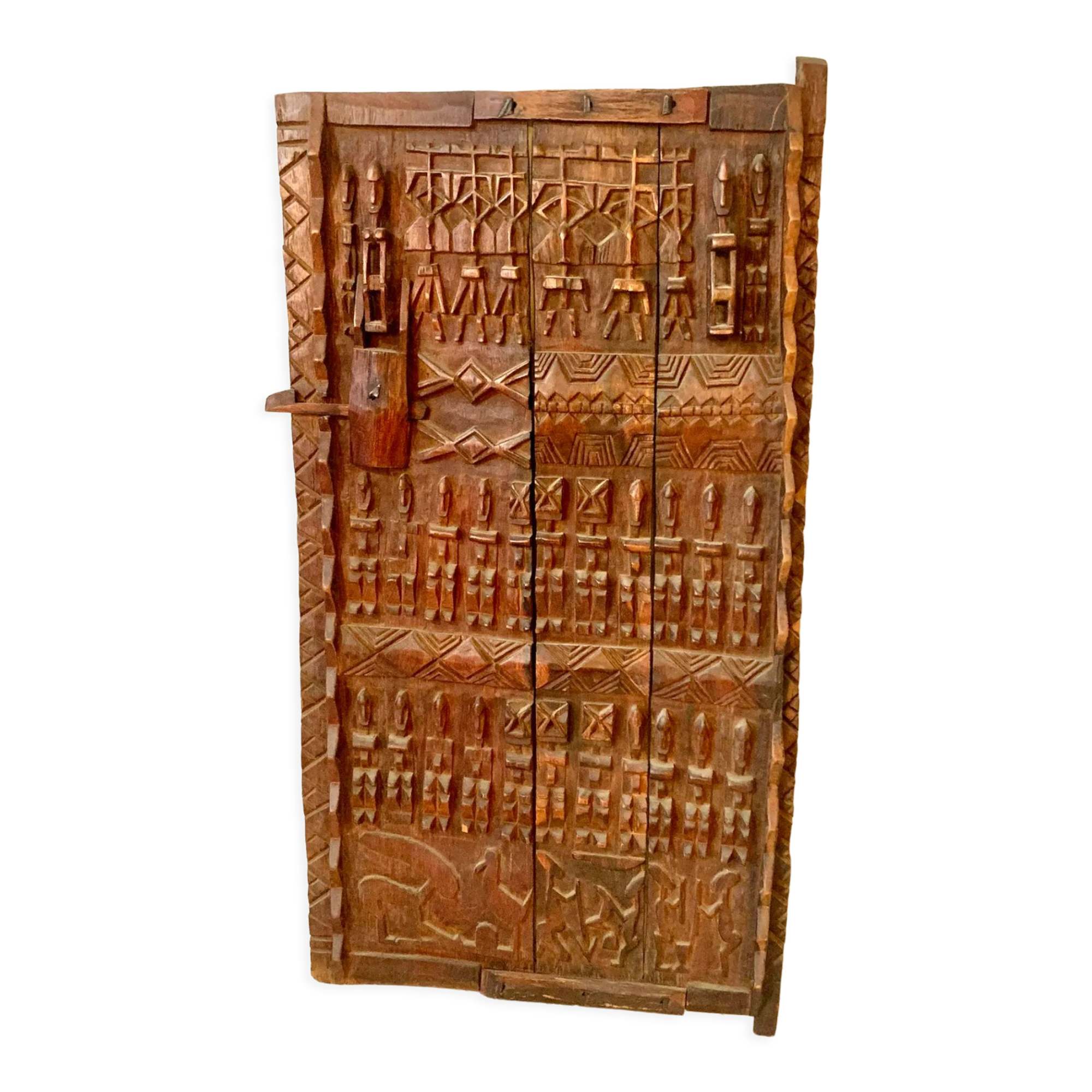 Ancient Dogon gate of Mali