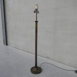 French Mid-Century Brass Floor Lamp