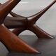 Teak coffee table by Illum WIkkelsø for CF Christensen, Denmark 1960s