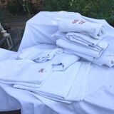 Set of 6 antique sheets