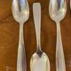 6 large vintage silver plated spoons from the 1960s