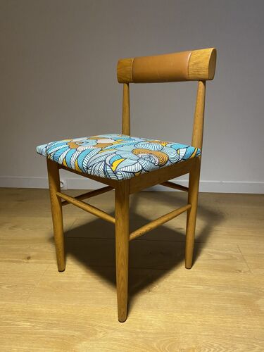 Paire de chaises vintage style scandinave